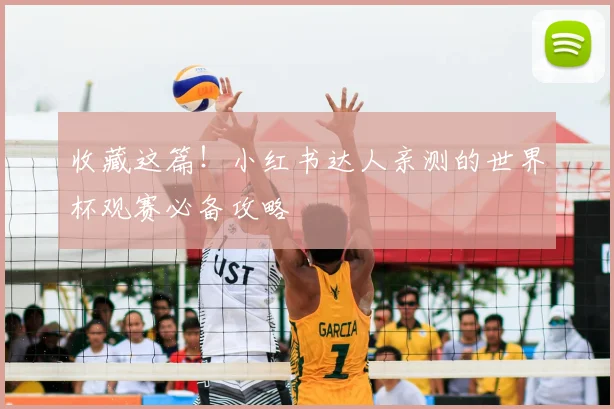 收藏这篇！小红书达人亲测的世界杯观赛必备攻略